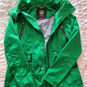 Green Rain Jacket